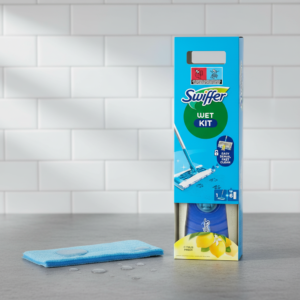 Starter-Set: Bodenwischer und feuchte Bodentücher