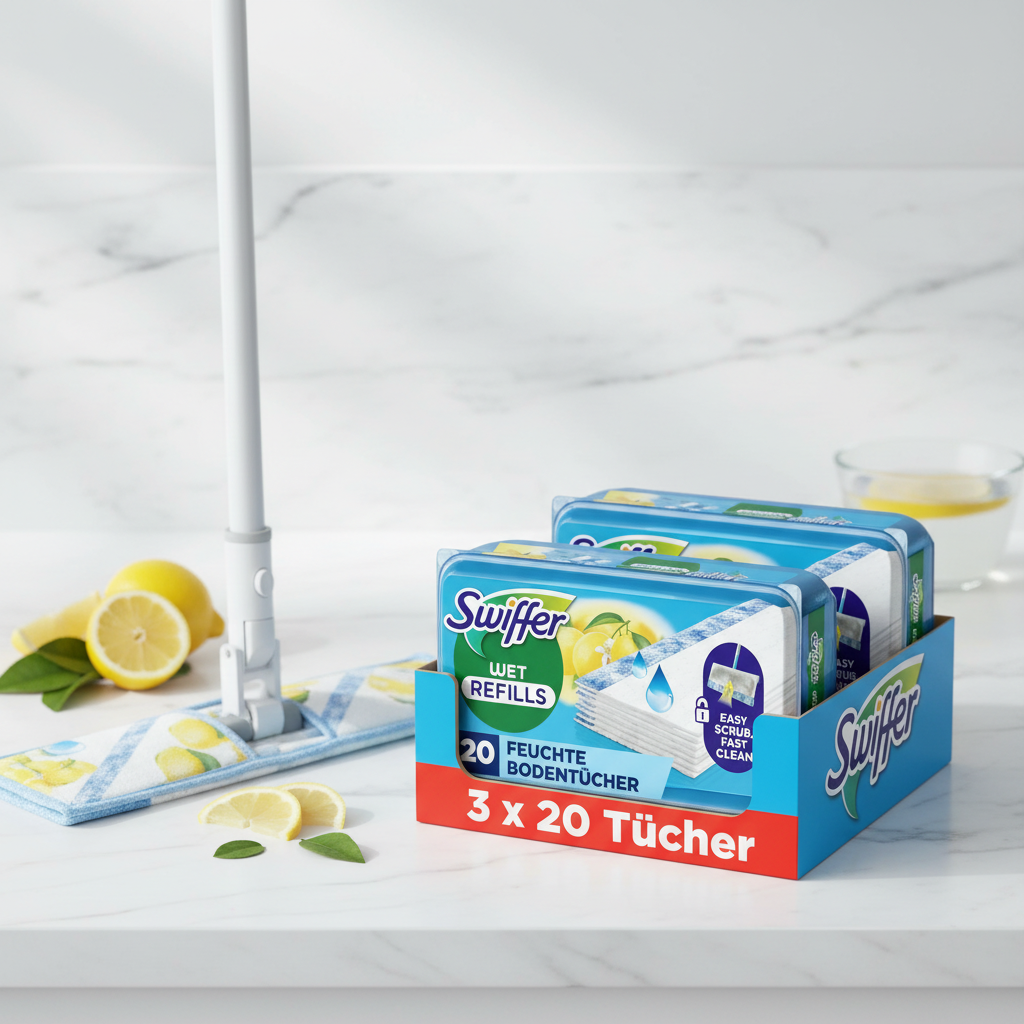 Schnelle Unterhaltsreinigung mit Citrusfrische-Duft